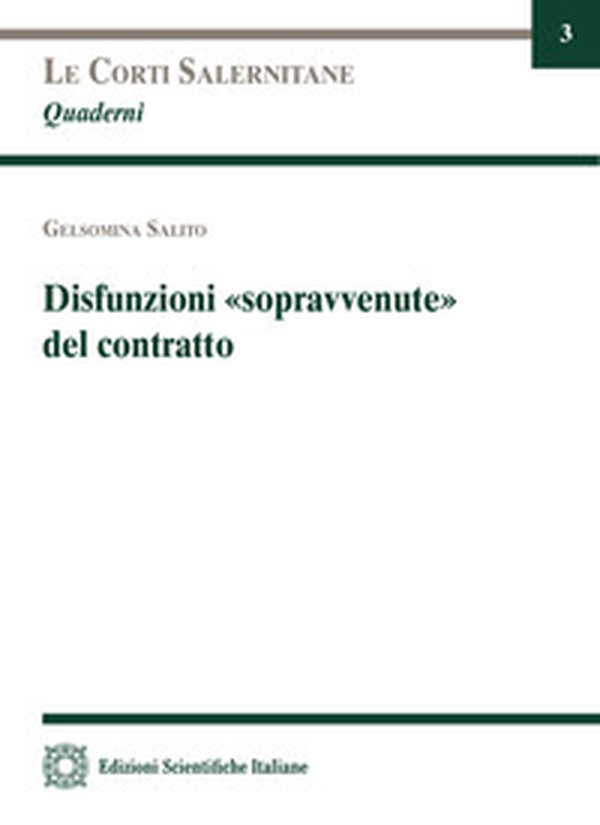 Disfunzioni «sopravvenute» del contratto - Librerie.coop Disfunzioni «sopravvenute» del contratto - Librerie.coop