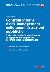 Controlli interni e risk management nelle amministrazioni pubbliche - Librerie.coop