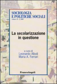 La secolarizzazione in questione - Librerie.coop
