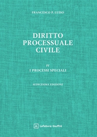 Diritto processuale civile - Vol. 4 - Librerie.coop