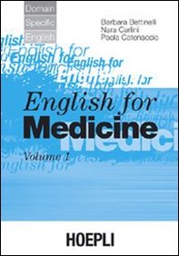 English for medicine - Vol. 1 - Librerie.coop