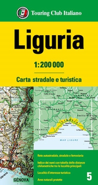 Liguria 1:200.000 - Librerie.coop