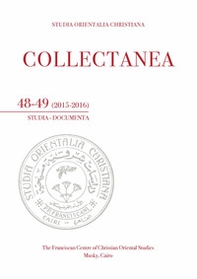 Studia orientalia christiana. Collectanea. Studia, documenta. Ediz. araba, francese e italiana - Vol. 48-49 - Librerie.coop