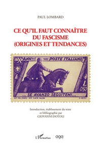 Ce qu'il faut connaitre du fascisme (origines et tendances) - Librerie.coop