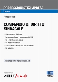 Compendio di diritto sindacale - Librerie.coop