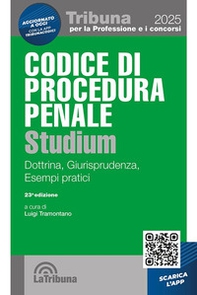 Codice di procedura penale Studium. Dottrina, giurisprudenza, esempi pratici - Librerie.coop