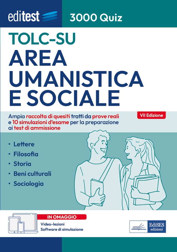 EBOOK- TOLC-SU 3000 Quiz Area umanistica e sociale - Librerie.coop