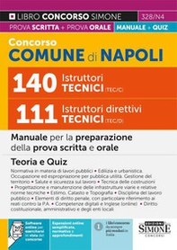 Concorso Comune Napoli 140 Istruttori tecnici (TEC/C) 111 Istruttori direttivi tecnici (TEC/D). Manuale per la preparazione della prova scritta e della prova orale - Librerie.coop Concorso Comune Napoli 140 Istruttori tecnici (TEC/C) 111 Istruttori direttivi tecnici (TEC/D). Manuale per la preparazione della prova scritta e della prova orale - Librerie.coop