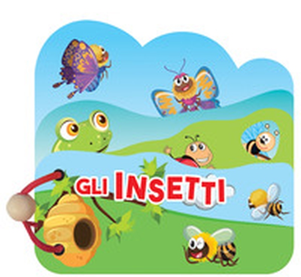 Insetti. Libri in legno sagomati - Librerie.coop