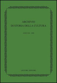 Archivio di storia della cultura (2008) - Librerie.coop
