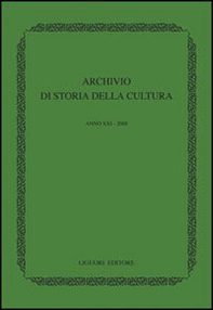 Archivio di storia della cultura (2008) - Librerie.coop