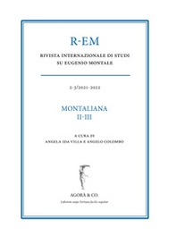 R-EM. Rivista internazionale di studi su Eugenio Montale - Vol. 2-3 - Librerie.coop