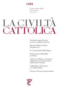 La Civiltà Cattolica n. 4185 - Librerie.coop