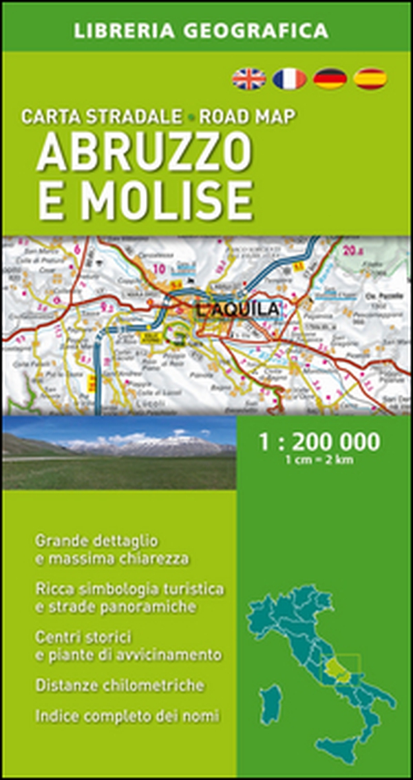 Abruzzo, Molise 1:200.000 - Librerie.coop Abruzzo, Molise 1:200.000 - Librerie.coop