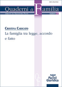 La famiglia tra legge, accordo e fatto - Librerie.coop