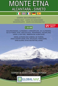 Monte Etna. Carta escursionistica 1:50.000 (cm 97x67) - Librerie.coop