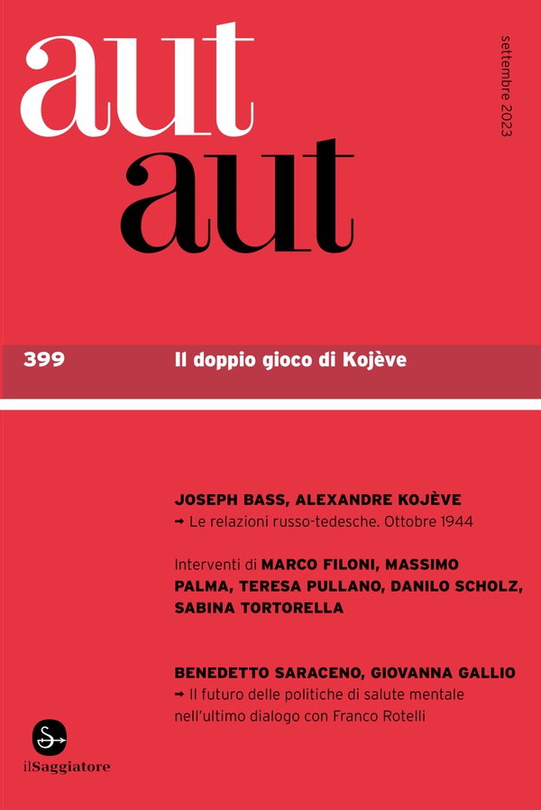 aut aut 399 - Librerie.coop aut aut 399 - Librerie.coop