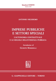 Imprese pubbliche e settori speciali - Librerie.coop Imprese pubbliche e settori speciali - Librerie.coop