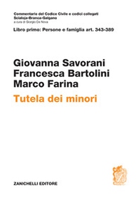 ART. 343-389. Tutela dei minori - Librerie.coop ART. 343-389. Tutela dei minori - Librerie.coop
