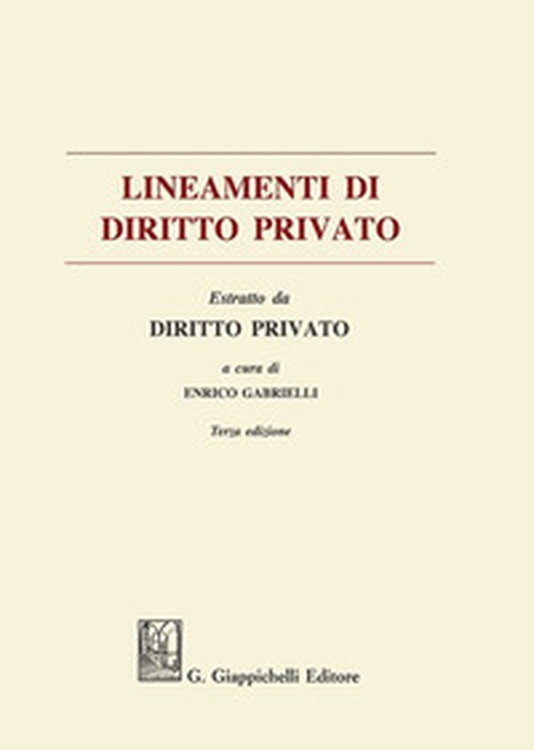 Lineamenti diritto privato. Estratto - Librerie.coop Lineamenti diritto privato. Estratto - Librerie.coop