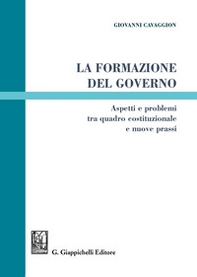 La formazione del governo. Aspetti e problemi tra quadro costituzionale e nuove prassi - Librerie.coop