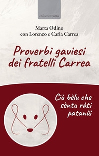 Proverbi gaviesi dei fratelli Carrea - Librerie.coop