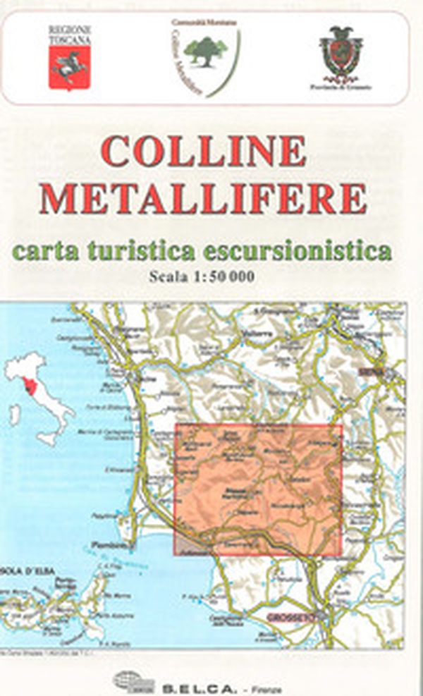 Colline metallifere. Carta turistica escursionistica 1:50.000 - Librerie.coop Colline metallifere. Carta turistica escursionistica 1:50.000 - Librerie.coop