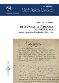 Responsabilità penale ministeriale - Vol. 1 - Librerie.coop
