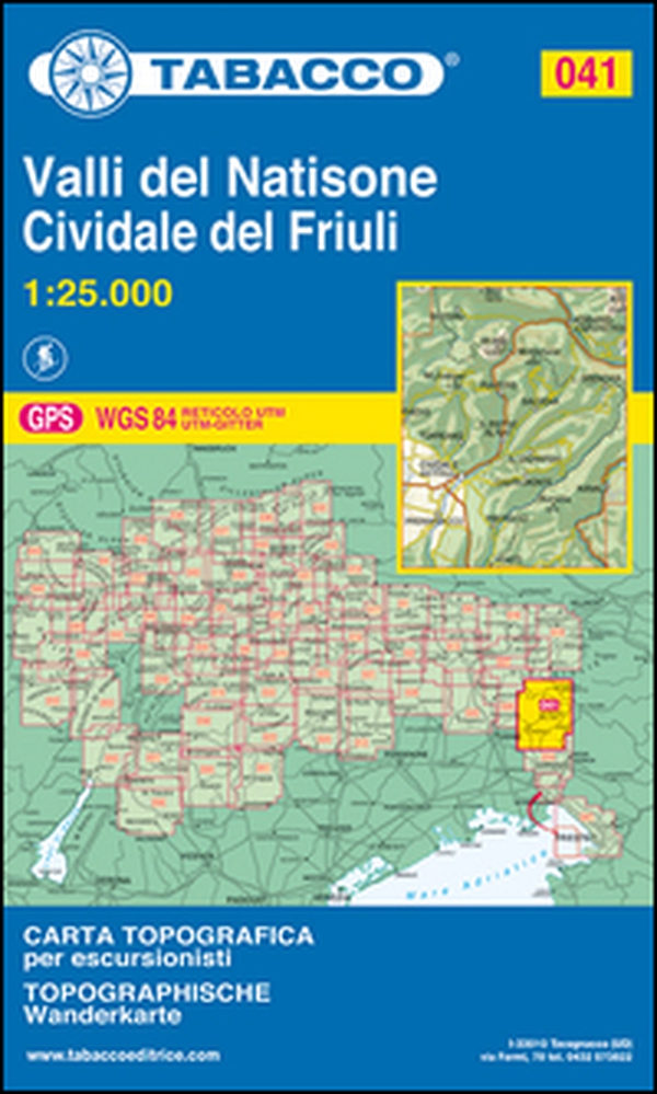 Valli del Natisone. Cividale del Friuli 1:25.000 - Librerie.coop Valli del Natisone. Cividale del Friuli 1:25.000 - Librerie.coop