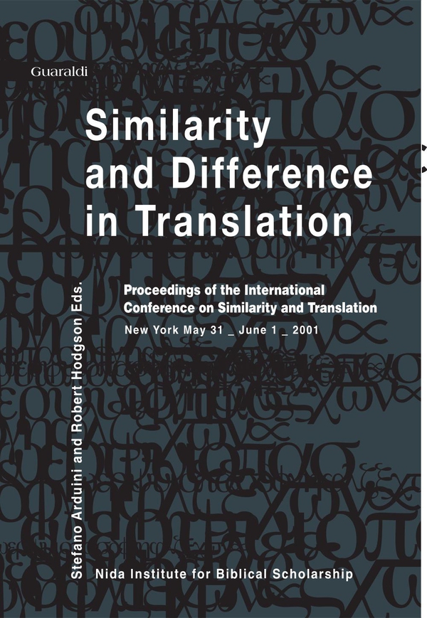 Similarity and Difference in Translation - Librerie.coop Similarity and Difference in Translation - Librerie.coop