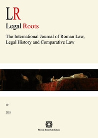 LR. Legal roots. The international journal of roman law, legal history and comparative law - Librerie.coop
