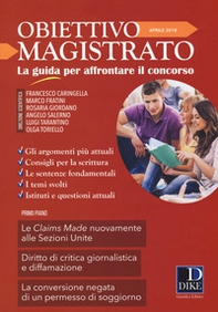 Obiettivo magistrato. La guida per affrontare il concorso - Vol. 4 - Librerie.coop