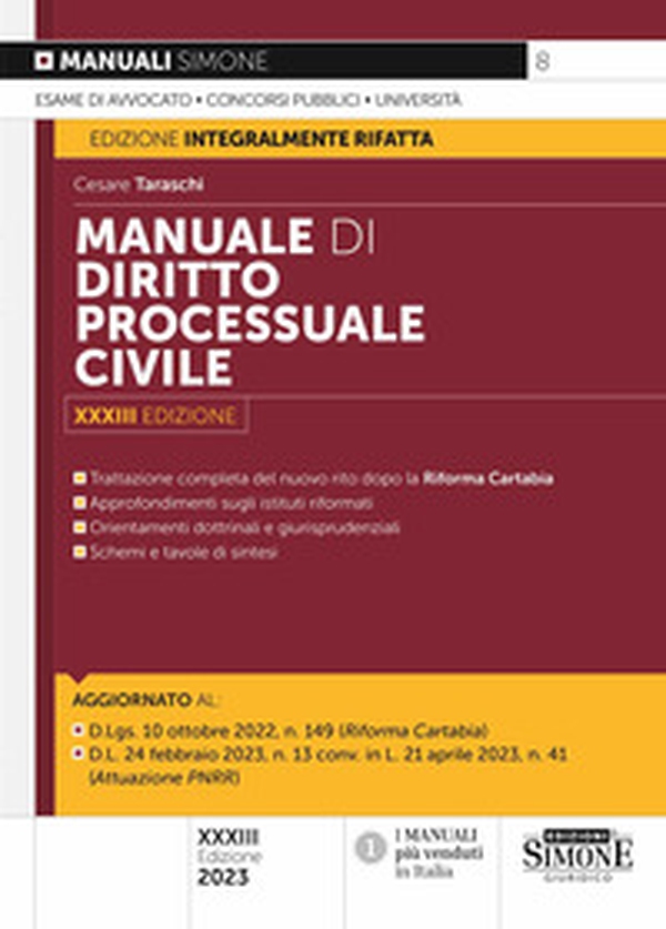 Manuale di diritto processuale civile - Librerie.coop Manuale di diritto processuale civile - Librerie.coop