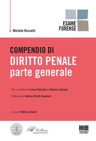 Compendio di diritto penale. Parte generale - Librerie.coop
