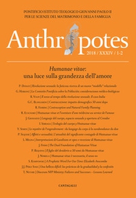 Anthropotes. Rivista di studi sulla persona e la famiglia - Librerie.coop