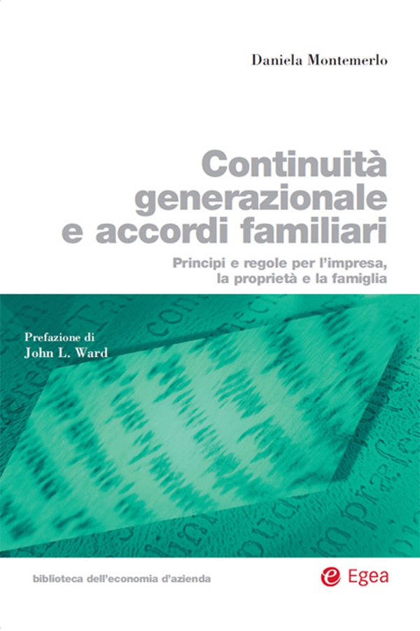Continuità generazionale e accordi familiari - Librerie.coop Continuità generazionale e accordi familiari - Librerie.coop