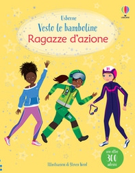 Ragazze d'azione. Con adesivi - Librerie.coop