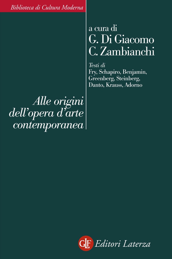 Alle origini dell'opera d'arte contemporanea - Librerie.coop Alle origini dell'opera d'arte contemporanea - Librerie.coop
