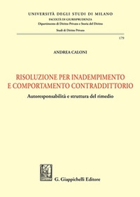 Risoluzione per inadempimento e comportamento contraddittorio - Librerie.coop