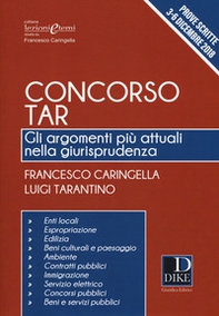 Concorso TAR. Gli argomenti più attuali nella giurisprudenza - Librerie.coop