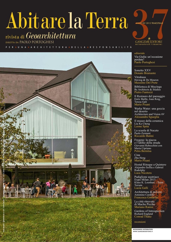 Abitare la Terra n.37/2015 - Dwelling on Earth - Librerie.coop Abitare la Terra n.37/2015 - Dwelling on Earth - Librerie.coop