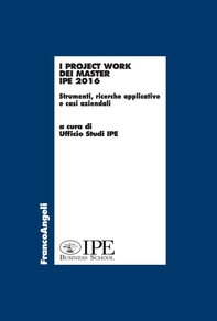 I project work dei master IPE 2016 - Librerie.coop I project work dei master IPE 2016 - Librerie.coop