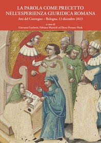 La parola come precetto nell'esperienza giuridica romana - Librerie.coop