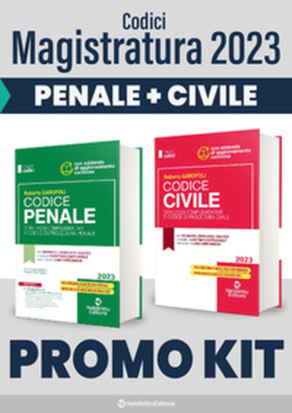 Kit codici magistratura 2023. Codice penale+Codice civile - Librerie.coop Kit codici magistratura 2023. Codice penale+Codice civile - Librerie.coop