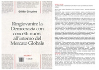 Ringiovanire la democrazia con concetti nuovi all'interno del mercato globale - Librerie.coop Ringiovanire la democrazia con concetti nuovi all'interno del mercato globale - Librerie.coop