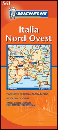 Italia Nord Ovest 1:400.000 - Librerie.coop