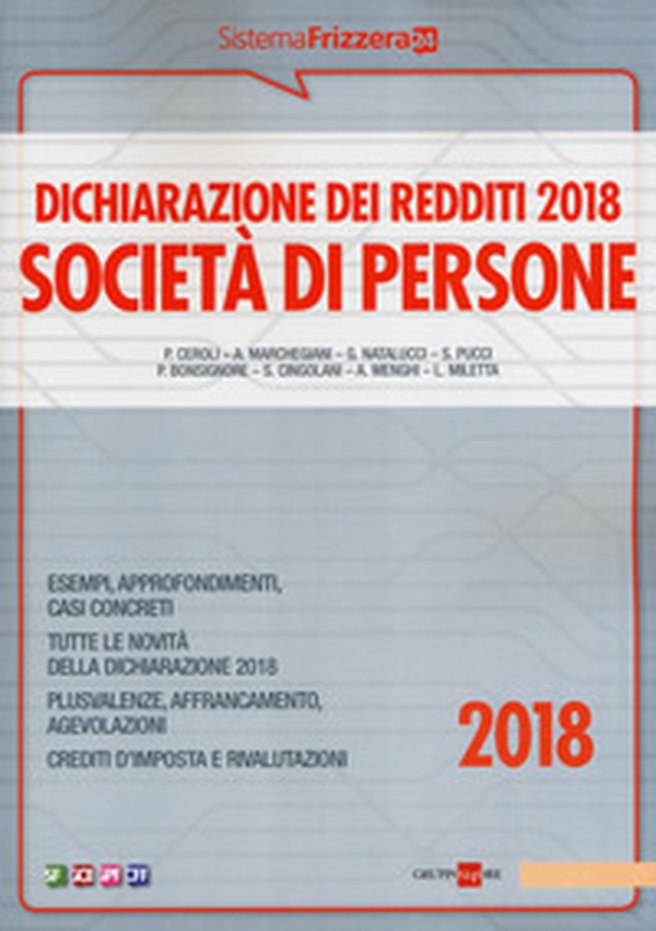 Dichiarazione dei redditi 2018. Società di persone - Librerie.coop Dichiarazione dei redditi 2018. Società di persone - Librerie.coop