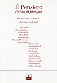 Il pensiero. Rivista di filosofia - Vol. 61 - Librerie.coop Il pensiero. Rivista di filosofia - Vol. 61 - Librerie.coop