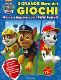 Il grande libro dei giochi. Gioca e impara con i Paw Patrol - Librerie.coop