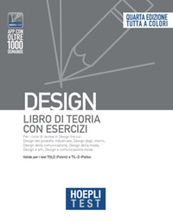 Hoepli test. Design. Libro di teoria con esercizi - Librerie.coop Hoepli test. Design. Libro di teoria con esercizi - Librerie.coop